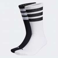 3-stripes crew socks 2 pairs