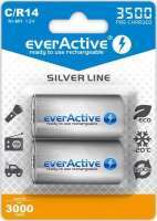 akumulatorki c / r14 everactive ni-mh ni-mh 3500 mah ready to use silver line (box 2 szt) - darmowa dostawa - raty 0% - 38 sklepów w całej polsce