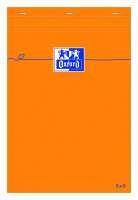 blok notatnikowy oxford everyday a5 w kratkę - pomarańczowy