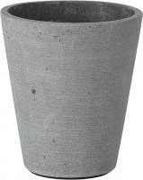 Doniczka coluna ciemnoszara 12 cm