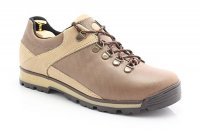 Kent 290 brązowe - trekkingowe buty męskie ze skóry - brązowy || beżowy