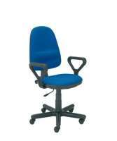 krzesło prestige gtp cu14 - niebiesko-czarne