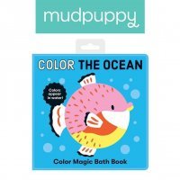 Mudpuppy magiczna książeczka do kąpieli kolory oceanu