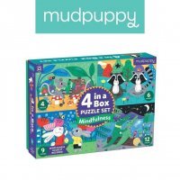 Mudpuppy puzzle progresywne „uważność” 4, 6, 9 i 12 elementów 2+