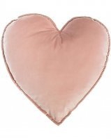 Poduszka dekoracyjna heart pudrowa