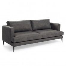 Sofa 3-osobowa vinny 183 cm szara