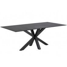 Stół do jadalni heaven 160x90 cm czarny