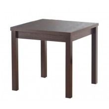 Stół rozkładany gracjan 80-160x80cm ciemny orzech