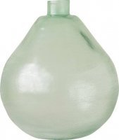 Wazon butelka bloomingville 29 cm zielony szklany